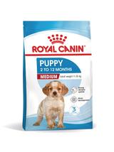 ROYAL CANIN Medium Puppy 4kg karma sucha dla szczeniąt, od 2 do 12 miesiąca, ras średnich + NIESPODZIANKA DLA PSA GRATIS!