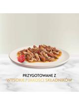 Purina Gourmet Gold z wołowiną i kurczakiem w sosie z pomidorami 72x85g