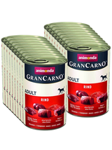 ANIMONDA GranCarno Adult Dog smak: Wołowina 18x400g