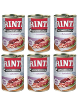 Rinti Kennerfleisch Schinken karma mokra dla psa - szynka 24x400g