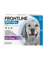 Frontline Spot On Pies L 20-40 kg trójpak L 3x2,68 ml