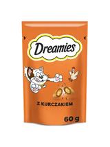 DREAMIES 60g - przysmak dla kota z pysznym kurczakiem
