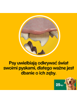 PEDIGREE DentaStix (duże rasy) przysmak dentystyczny dla psów 56 szt. - 8x270g