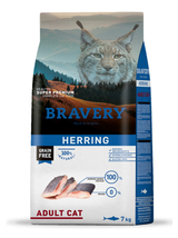 Bravery Cat Adult Herring (Śledź) 7kg