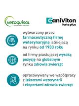 VETOQUINOL Caniviton Forte Plus - Karma Uzupełniająca Dla Psów 90tab