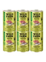 WILD FARM Premium Grain Free Lamb and Trout 6x400g  - bezzbożowa karma dla kota