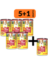 JOSERA Meatlovers Menu Wołowina z ziemniakami 6x400g