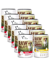 Vetexpert Raw Paleo Puppy Mix Smaków 12x400g