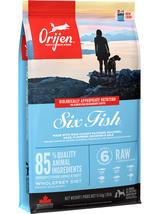 ORIJEN Six Fish Dog 11,4kg + niespodzianka dla psa GRATIS!