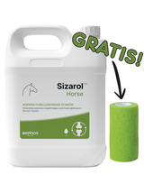 BIOVICO Sizarol  Horse 2L+ GRATIS Kerbl Samoprzylepny bandaż EquiLastic 7,5 cm!