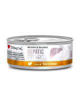 Disugual Karma mokra dla kota Weterynaryjna HEPATIC Indyk (dorosły) 12x85g