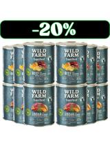 WILD FARM Superfood Beef / Wild Boar 12x800g bezzbożowa karma dla psa