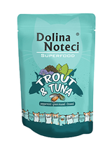 DOLINA NOTECI Superfood pstrąg i tuńczyk saszetka 85g