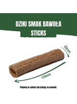 ADVENTUROS Sticks Bogate w bawoła 120g