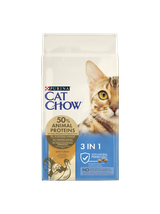 PURINA Cat Chow 3in1 Karma bogata w indyka 15kg