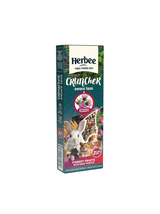 HERBEE cruncher dla gryzoni i królików 115g owoce lasu i ostropestem plamistym