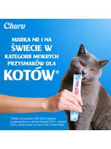 INABA Churu dla kota - mix z kurczakiem 80x14g