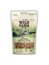 WILD FARM anti-hairball miękkie serca z kurczaka 50g przysmak dla kota