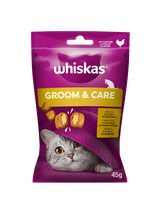WHISKAS Zdrowy Blask 8x45g - przysmak dla kota, z kurczakiem