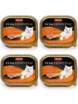 ANIMONDA Cat Vom Feinsten adult Adult z nadzieniem: Kurczak, wołowina i marchewka 6x100g