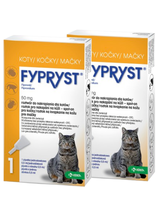 KRKA Fypryst Spot On Kot 50mg/0,5ml 2szt