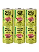 WILD FARM Premium Grain Free Beef and Duck 6x400g  - bezzbożowa karma dla kota
