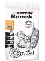 SUPER BENEK Żwirek kukurydziany Corn zapach Naturalny 35L