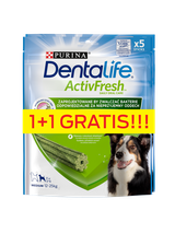 Purina Dentalife Activefresh Medium 115g+115g GRATIS