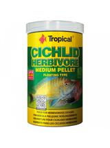 CICHLID HERBIVORE MEDIUM  PELLET 1000ML/360G