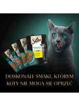 SHEBA Nature’s Collection Wybór Smaków 40x85 g – mokra karma pełnoporcjowa dla dorosłych kotów, w sosie