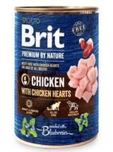 Brit Premium by Nature Chicken With Chicken Hearts 6x400g