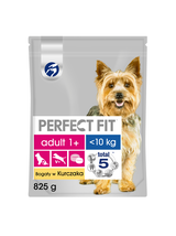 PERFECT FIT (Adult 1+) 6x825g Bogaty w kurczaka - sucha karma dla psa małej rasy