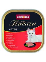 ANIMONDA Vom Feinsten Kitten smak: z wołowiną 32x100g