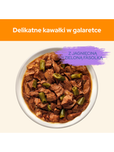 PURINA Cat Chow Adult Karma dla kotów z jagnięciną i zieloną fasolką w galaretce 10x85g