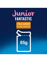 FELIX Junior Kurczak w galaretce - saszetka 26x85g