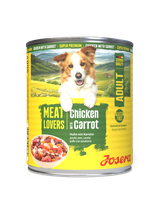 JOSERA Meatlovers Menu Kurczak z marchewką 6x800g
