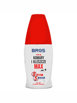 BROS Płyn na komary i kleszcze MAX 50ml