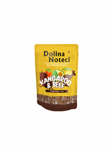 DOLINA NOTECI SUPERFOOD kangur i wołowina 10 x  300g - karma mokra dla psa