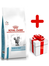 Royal Canin Veterinary Diet Feline Skin Coat 3,5kg + niespodzianka dla kota GRATIS!