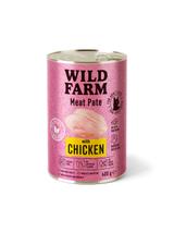 WILD FARM Pate with Chicken 400g - bezglutenowa karma dla kota