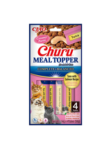INABA  Cat Meal Topper Tuna With Salmon Recipe 4x14 (56g)