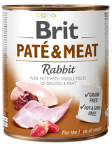 BRIT PATE & MEAT RABBIT 6x800g