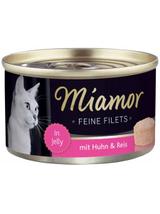 Miamor Feine Filets - mokra karma dla kota filety z kurczaka z ryżem 100g puszka