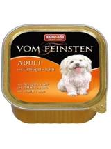 ANIMONDA Dog Vom Feinsten Adult smak: drób i cielęcina 22x150g