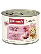 ANIMONDA Cat Carny Adult smak: indyk i krewetki 6 x 200g