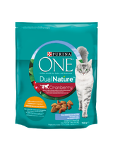 PURINA ONE DualNature Cranberry Karma dla dorosłych kotów kurczak jako pierwszy składnik 750g