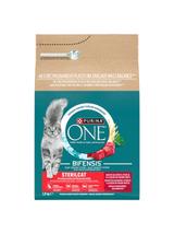 Purina One Cat Sterilcat Karma z wołowiną dla kota 2,8kg