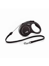 FLEXI Smycz oryginalna New Classic S  5m do 12kg, czarna