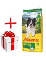 JOSERA Adult Light & Vital 12,5kg + NIESPODZIANKA DLA PSA GRATIS!