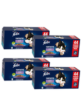 Felix w galaretce MIX MIĘSNY saszetka 4x(44x85g)
